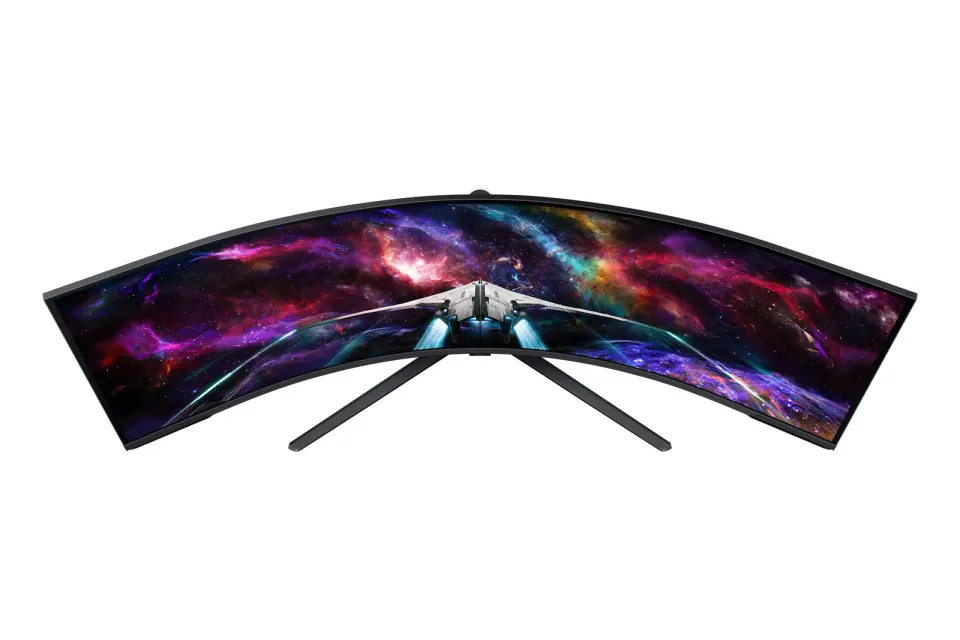 SAMSUNG MT LED LCD Gaming Monitor 57" Odyssey Neo G9, Quantum Matrix Tech. (mini LED), Dual UHD - Prohnutý 1000R, 240Hz