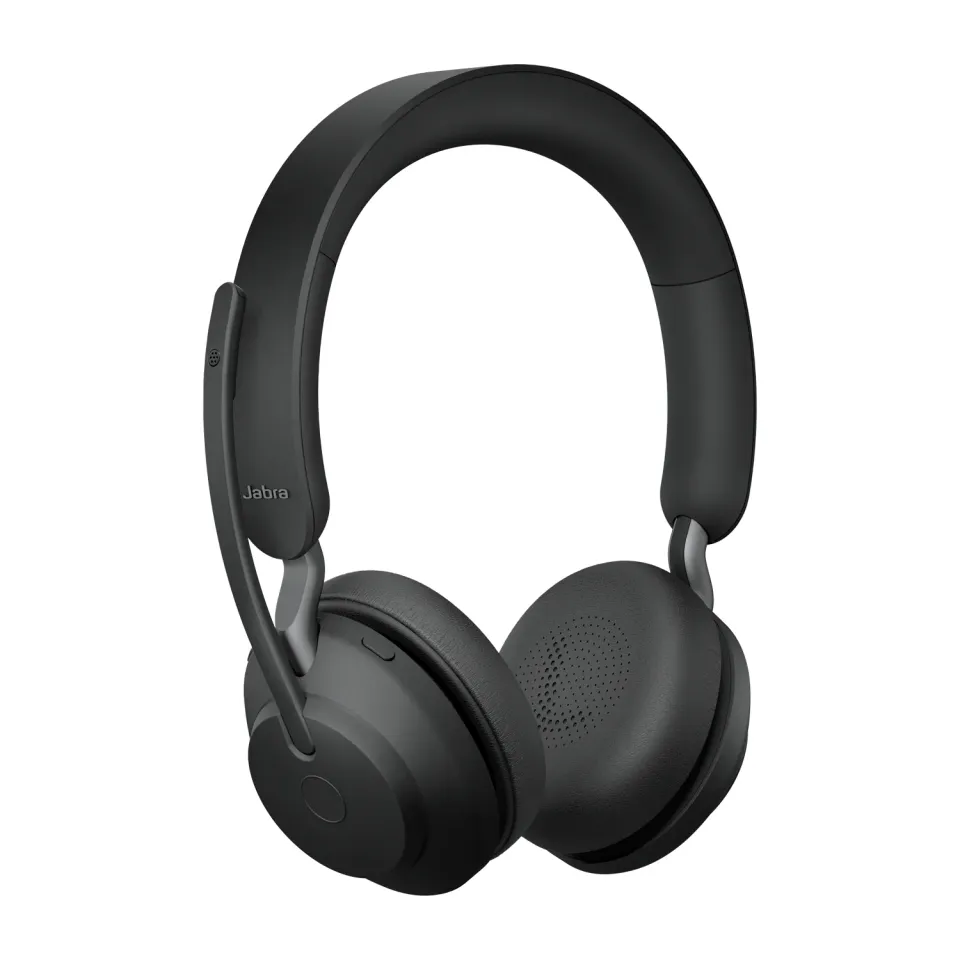 Jabra Evolve2 65/Stereo/USB-C/BT/Bezdrát/Černá