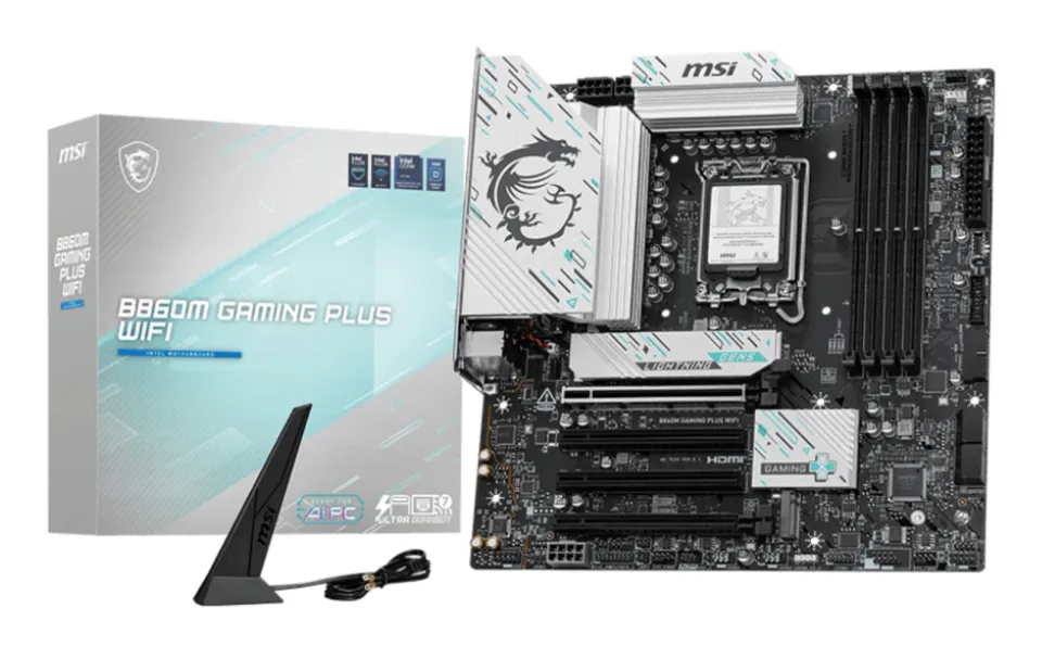 MSI B860M GAMING PLUS WIFI/LGA 1851/4xDDR5/mATX