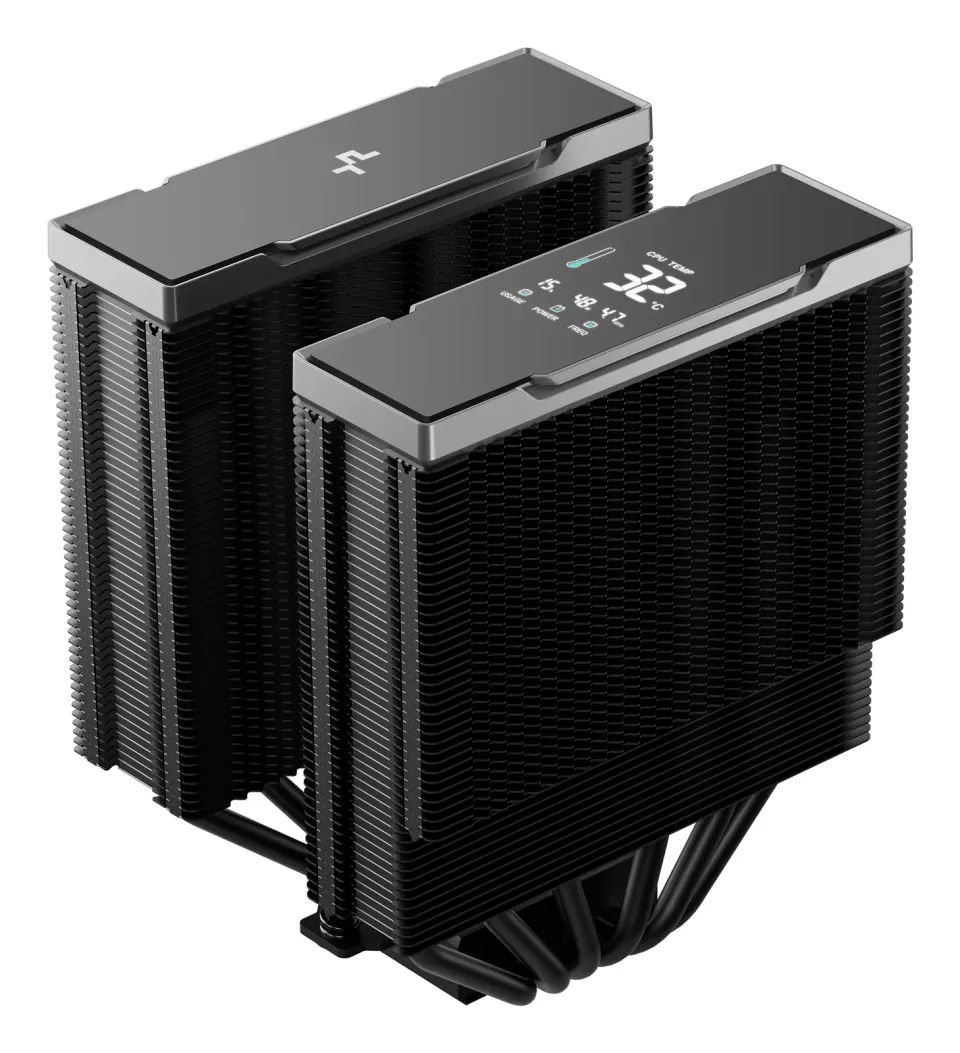 DEEPCOOL CPU Chladič AK620 G2 DIGITAL NYX, 2x120, LGA1851, AM5, černá