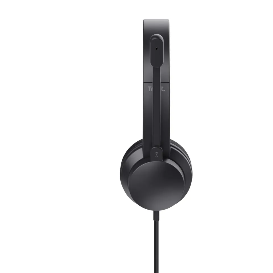 TRUST sluchátka s mikrofonem HS-260, USB, PC headset