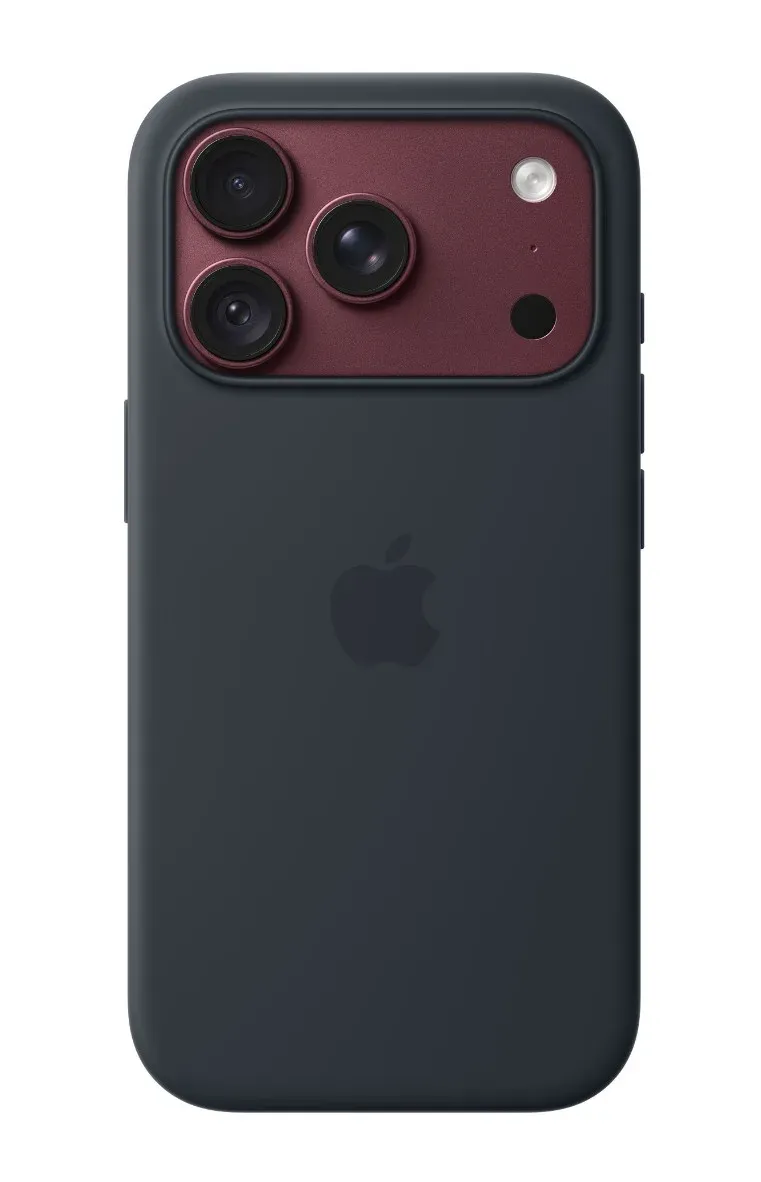 iPhone 18 Pro Silicone Case with MS - Navy Blue