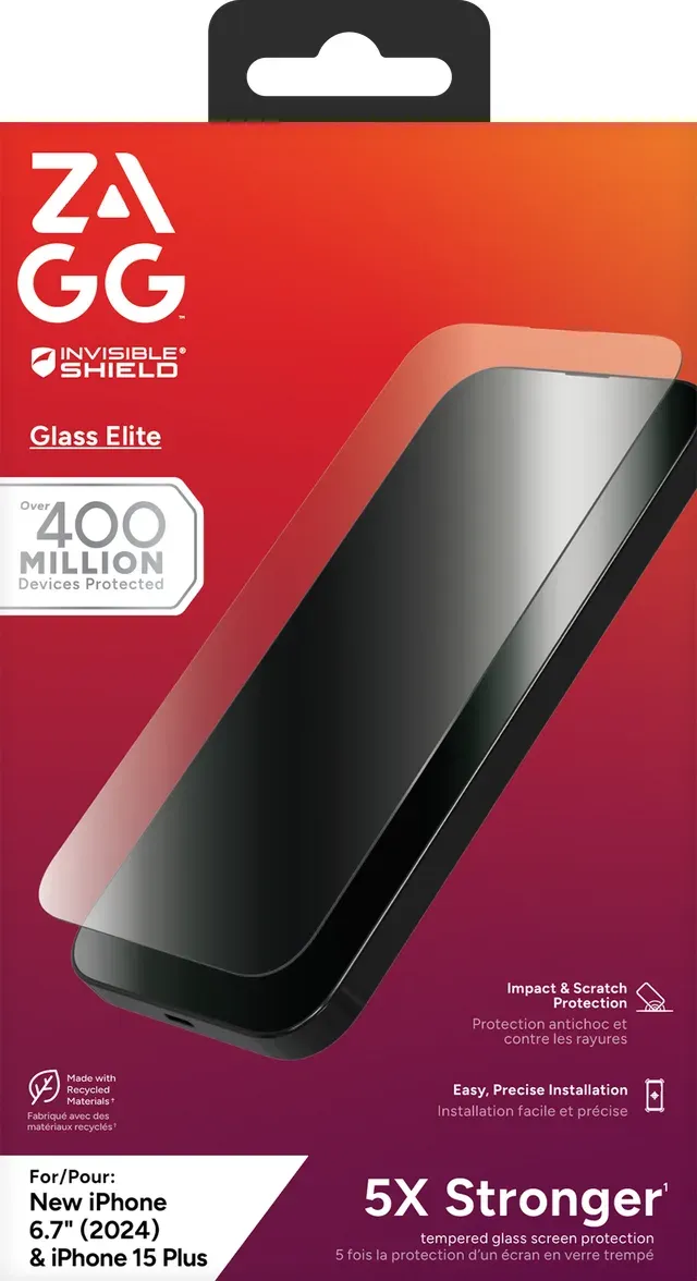 ZAGG sklo Elite Apple iPhone 16 Plus/15 Plus