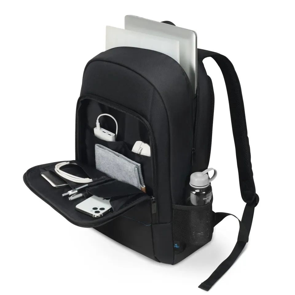 DICOTA Backpack TWO 15-17.3, black