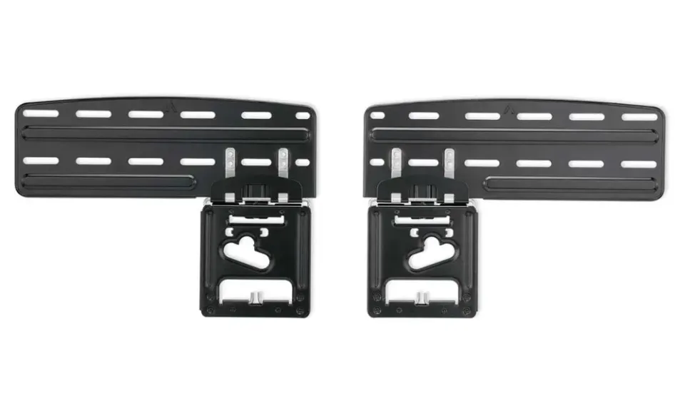 NEDIS nástěnný TV držák/ 43 - 85"/ nosnost 60 kg/ vzdálenost od stěny 7,50 mm/ fixní/ ocel/ černý
