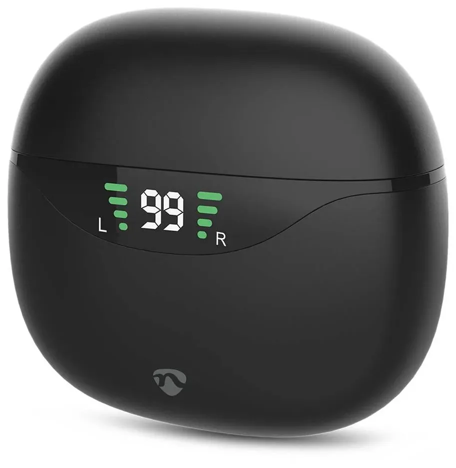 Nedis HPBT2450BK - Bezdrátová Sluchátka | ANC | Bluetooth | Až 30 hodin | Ovládá