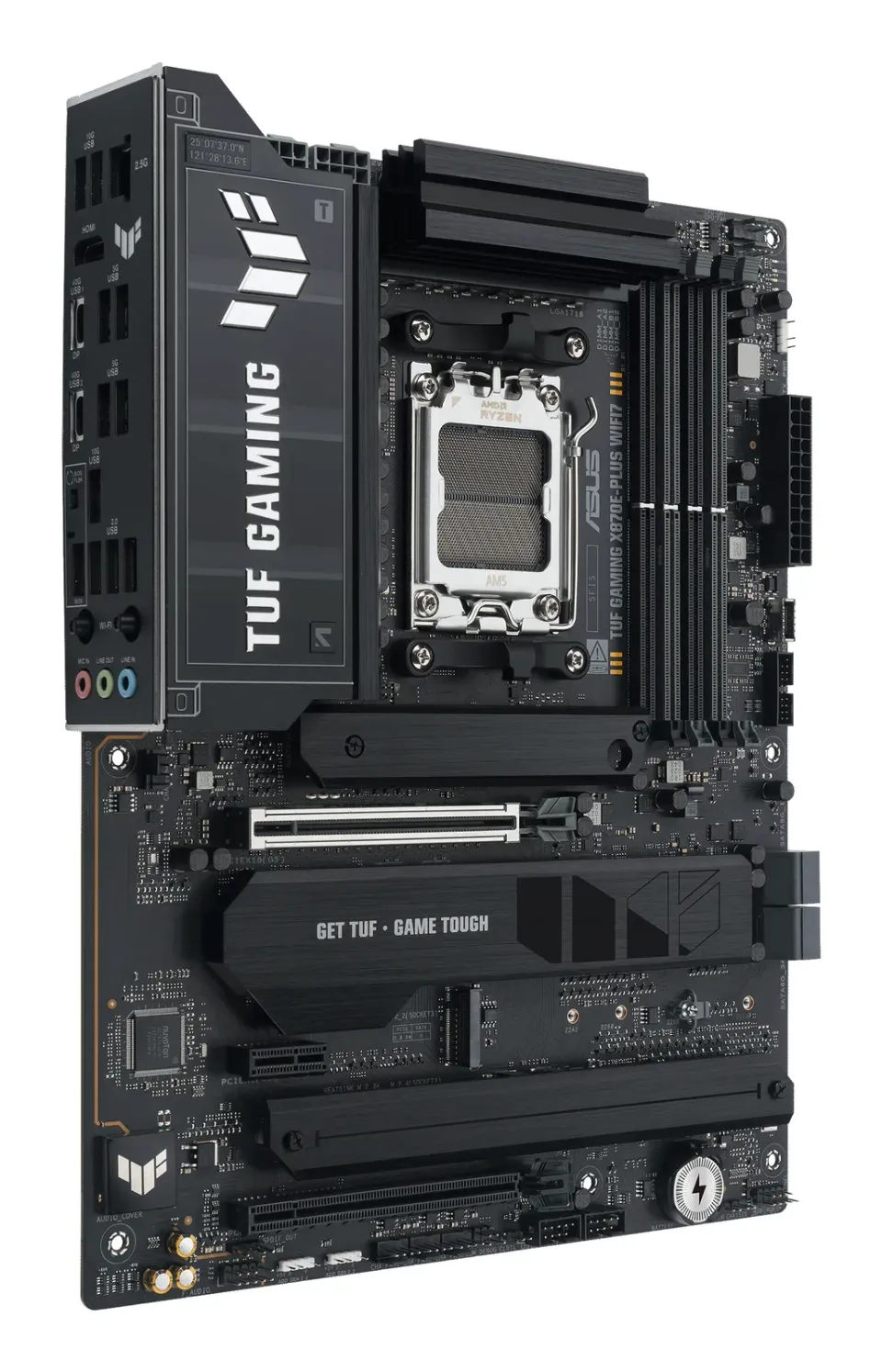 ASUS MB Sc AM5 TUF GAMING X870E-PLUS WIFI7, AMD X870E, 4xDDR5, 2xUSB-C 4.0, 1xHDMI