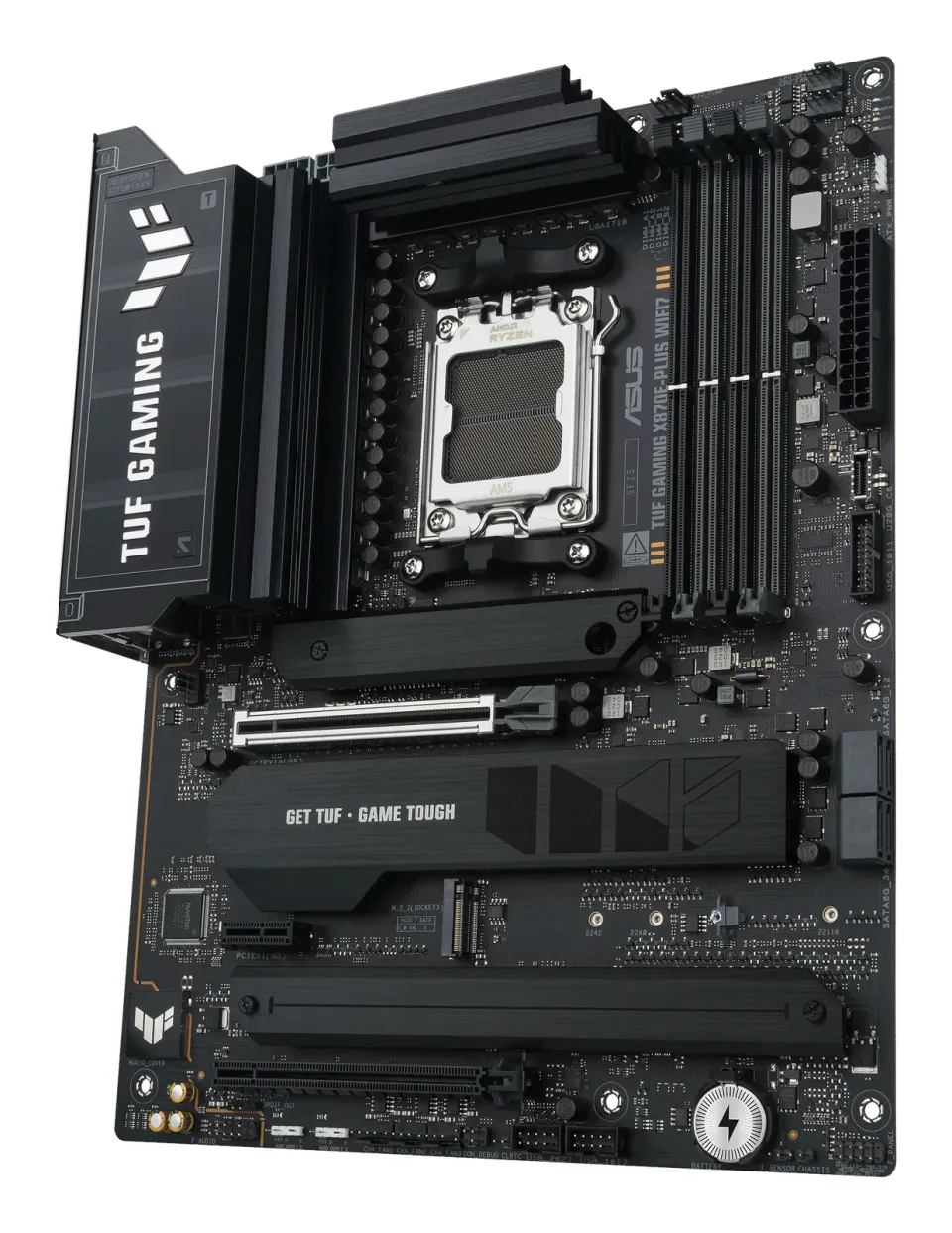 ASUS MB Sc AM5 TUF GAMING X870E-PLUS WIFI7, AMD X870E, 4xDDR5, 2xUSB-C 4.0, 1xHDMI