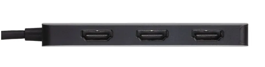 Club3D hub MST USB-C na 3xHDMI, Single: 8K30Hz, Triple: 4K60Hz