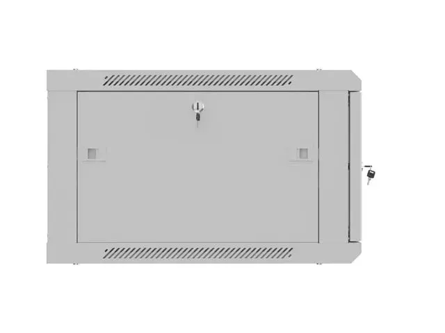 LANBERG NÁSTĚNNÁ INSTALAČNÍ SKŘÍŇ 19" 6U 600X600 ŠEDÉ PERFOROVANÉ DVEŘE (PLOCHÉ BALENÍ)