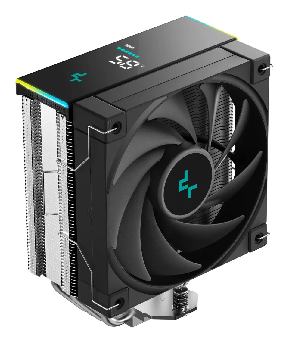 DEEPCOOL CPU Chladič AK400 DIGITAL SE, 1x120mm, LGA1851, AM5, černá