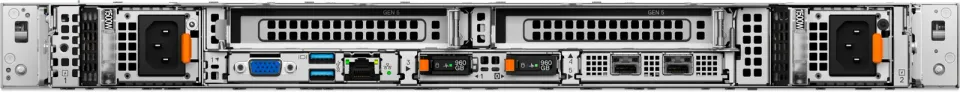 Dell server PowerEdge R470 6507P/32GB/1x480 SSD/6x2,5"/H965i/3NBD Basic/2x 1100W