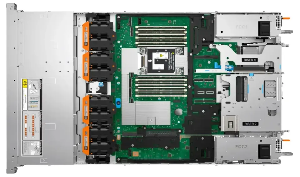 Dell server PowerEdge R470 6507P/32GB/1x480 SSD/6x2,5"/H965i/3NBD Basic/2x 1100W