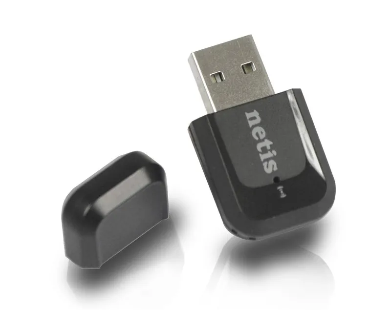 STONET by NETIS WF2123 USB Adapter / 802.11b/g/n / 300Mb / 2.4GHz / USB2.0 / černý
