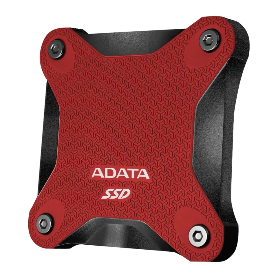 ADATA Externí SSD 1TB SD620, USB Micro-B, USB 3.2 Gen 2, R:520/W:460MB/s, červená