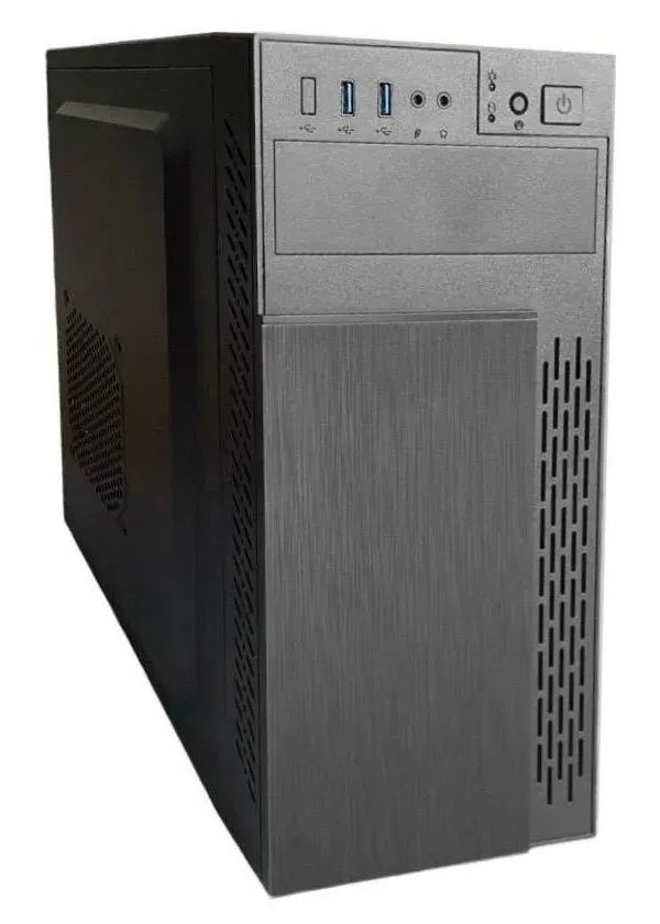 EUROCASE skříň ML M6-505B, Midi Tower, 2x USB 3.0, 2x audio, bez zdroje