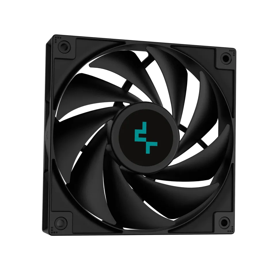DEEPCOOL vodní chladič LS720S Zero Dark / 3x120 mm fan / Intel i AMD / komplet černý