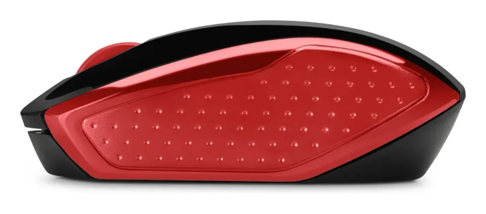 HP myš - 200 Mouse, Wireless, Empress red
