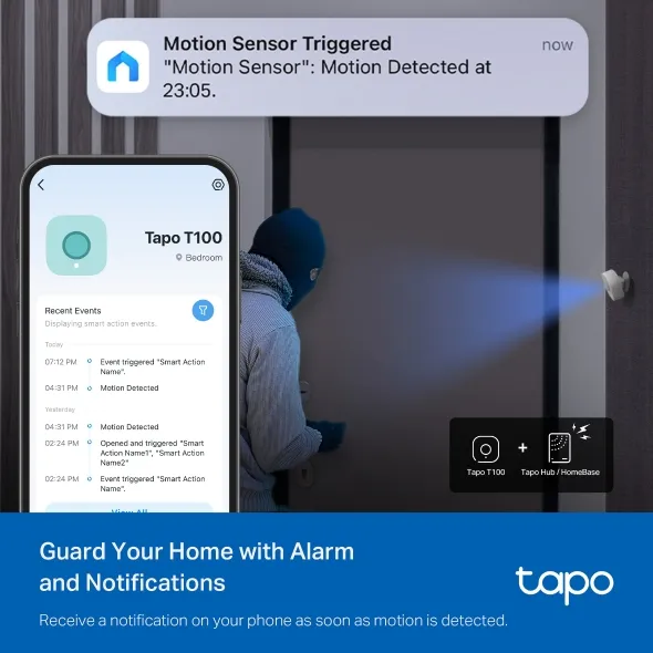 TP-Link Tapo T100 Chytrý senzor pohybu Tapo