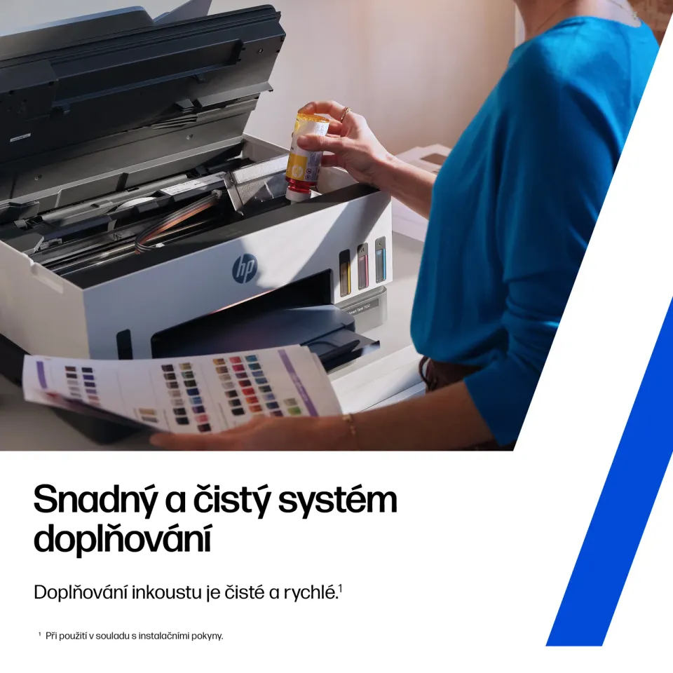HP M0H56AE originální náplň žlutá lahvička s inkoustem HP GT52, cca 8000 stran, pro GT 5820, Smart Tank 515, Ink Tank 415