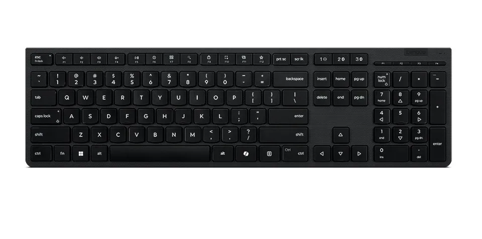 Lenovo Professional Wireless Rechargeable Keyboard AI - Czech Slovak