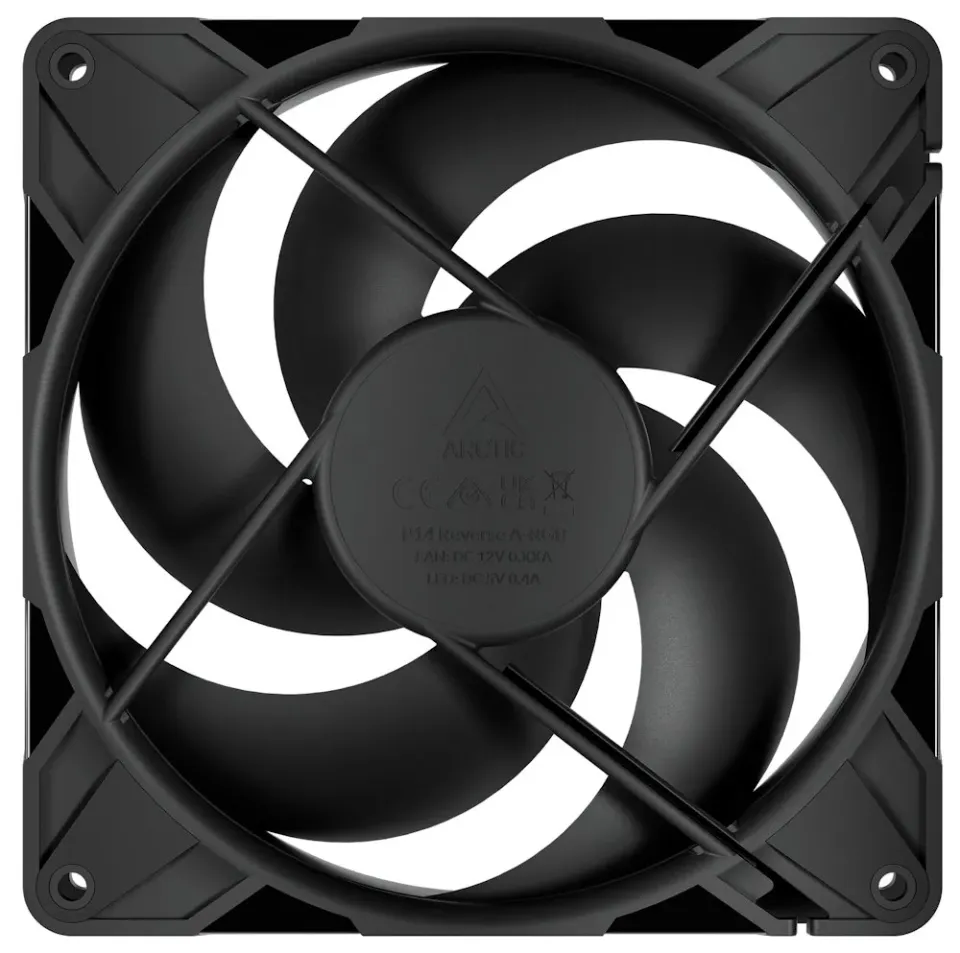 ARCTIC P14 Pro Reverse ventilátor - 140mm, black