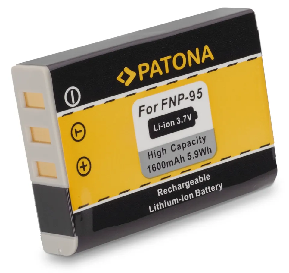 PATONA baterie pro foto Fuji NP-95 1600mAh