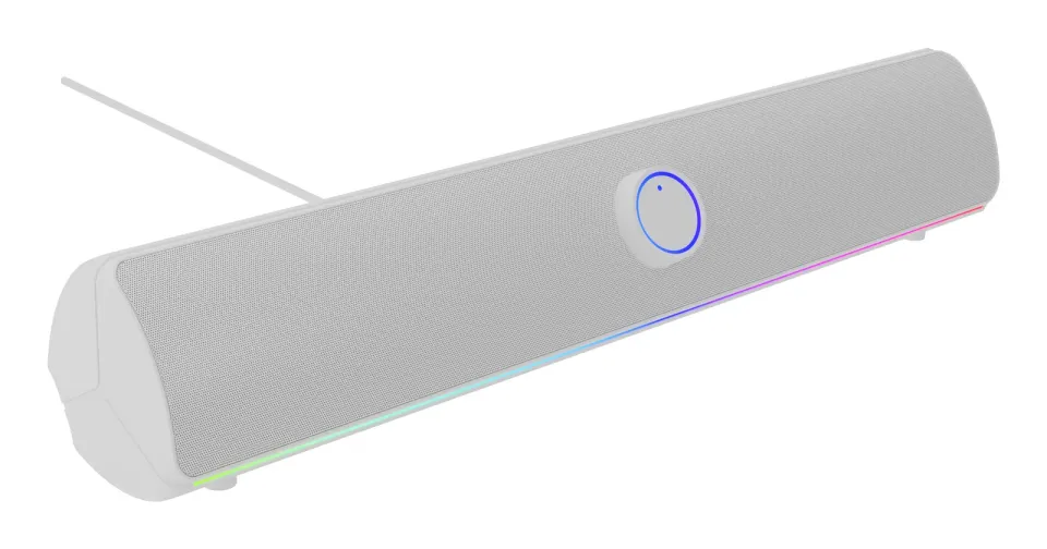 Genesis herní soundbar HELIUM 312BT/Bílá/Stereo/10W