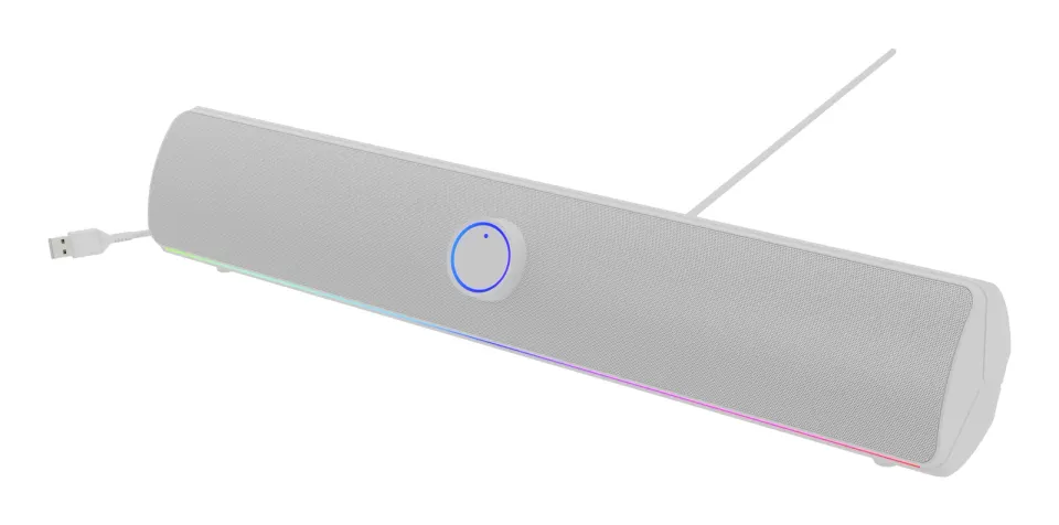 Genesis herní soundbar HELIUM 312BT/Bílá/Stereo/10W