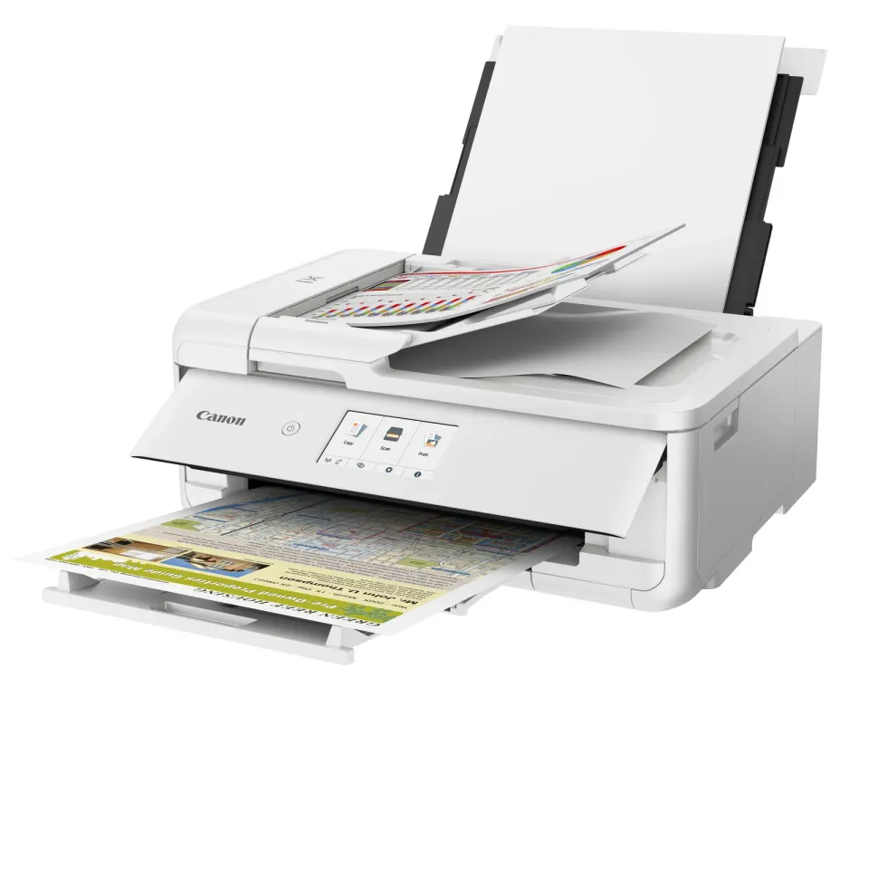 Canon PIXMA Tiskárna TS9551Ca white - barevná, MF (tisk,kopírka,sken,cloud), duplex, USB,LAN,Wi-Fi,Bluetooth