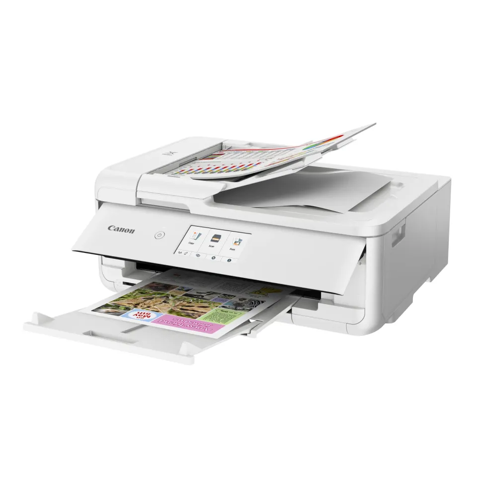 Canon PIXMA Tiskárna TS9551Ca white - barevná, MF (tisk,kopírka,sken,cloud), duplex, USB,LAN,Wi-Fi,Bluetooth