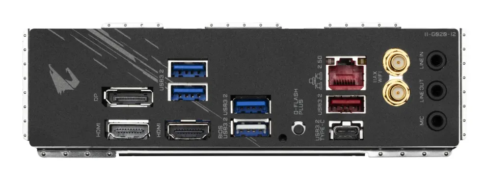 GIGABYTE MB Sc AM4 B550 I AORUS PRO AX, AMD B550I, 2 x DDR4, Wi-Fi, HDMI