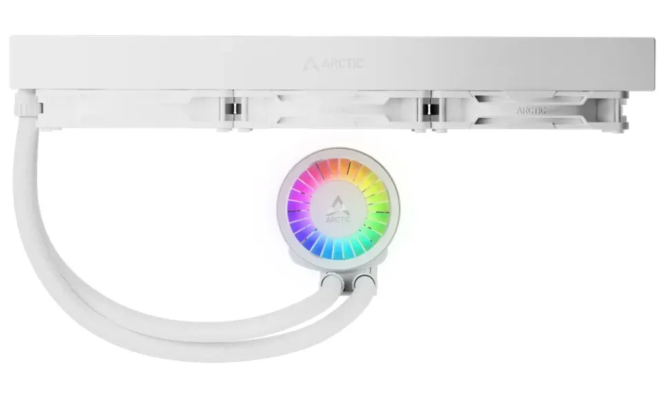 ARCTIC vodní chladič Liquid Freezer III Pro 420 ARGB bílý