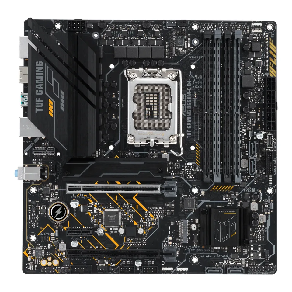 ASUS MB Sc LGA1700 TUF GAMING B660M-E D4, Intel B660, 4xDDR4, 1xHDMI, 1xDP, mATX