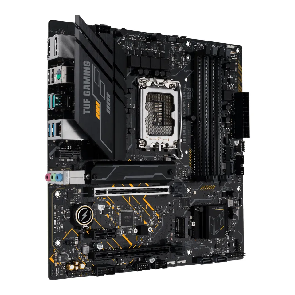 ASUS MB Sc LGA1700 TUF GAMING B660M-E D4, Intel B660, 4xDDR4, 1xHDMI, 1xDP, mATX