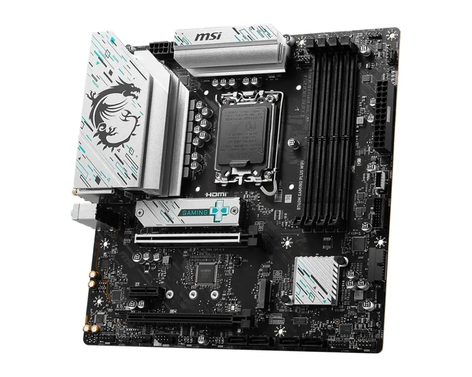 MSI MB Sc LGA1700 B760M GAMING PLUS WIFI, Intel B760, 4xDDR5, 2xDP, 2x HDMI, mATX