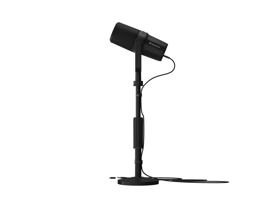 Streamovací mikrofon Genesis RADIUM 750D, USB/XLR, stojan