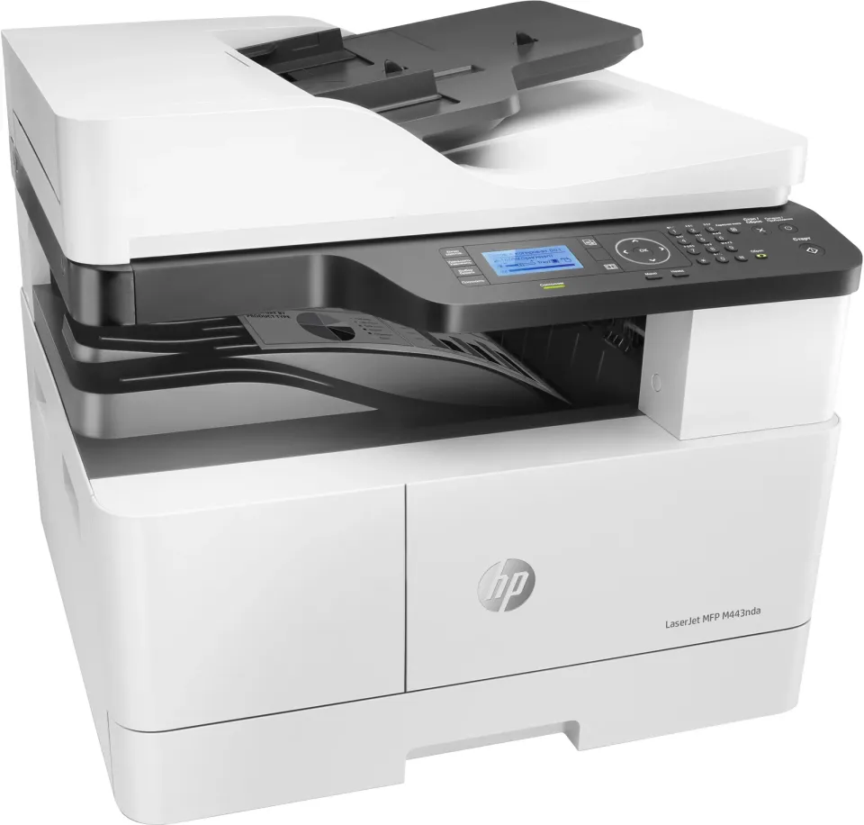 HP LaserJet Pro MFP M443nda, A3 multifunkce Print/Scan/Copy, USB2.0 +LAN RJ45, duplex, ADF, 25 stran/min