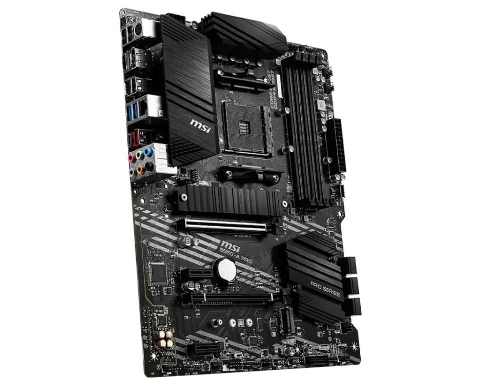MSI B550-A PRO, AM4, AMD B550, 4x DDR4, ATX