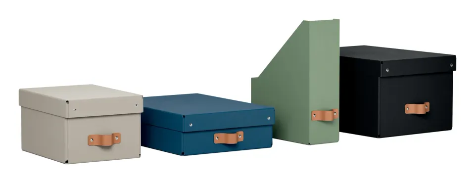 LEITZ úložný box, karton, velikost M nízký, 2 ks zelený