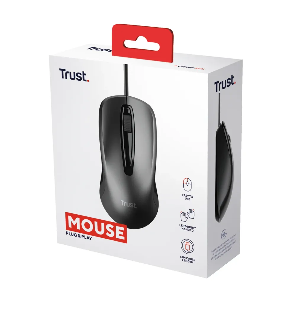 TRUST Myš BASICS Wired Optical Mouse