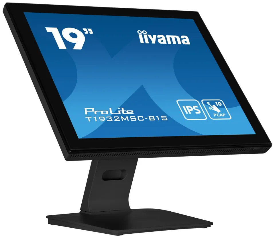 19" iiyama T1932MSC-B1S:IPS,SXGA,PCAP,HDMI,DP