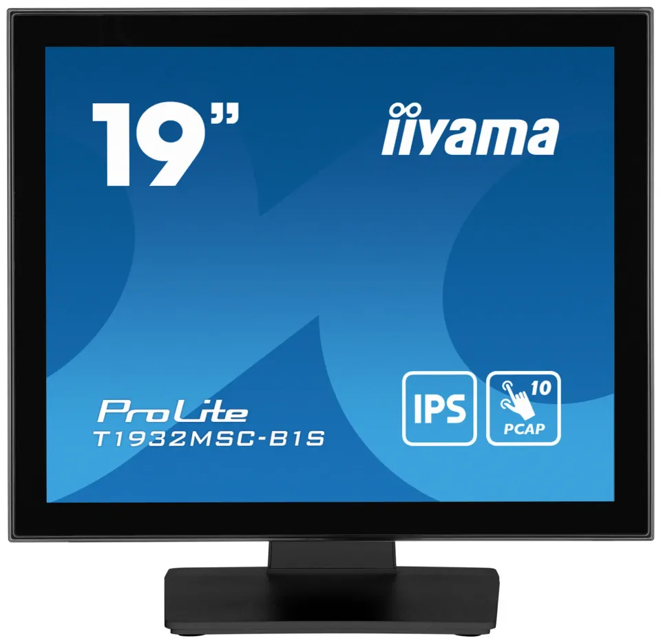 19" iiyama T1932MSC-B1S:IPS,SXGA,PCAP,HDMI,DP