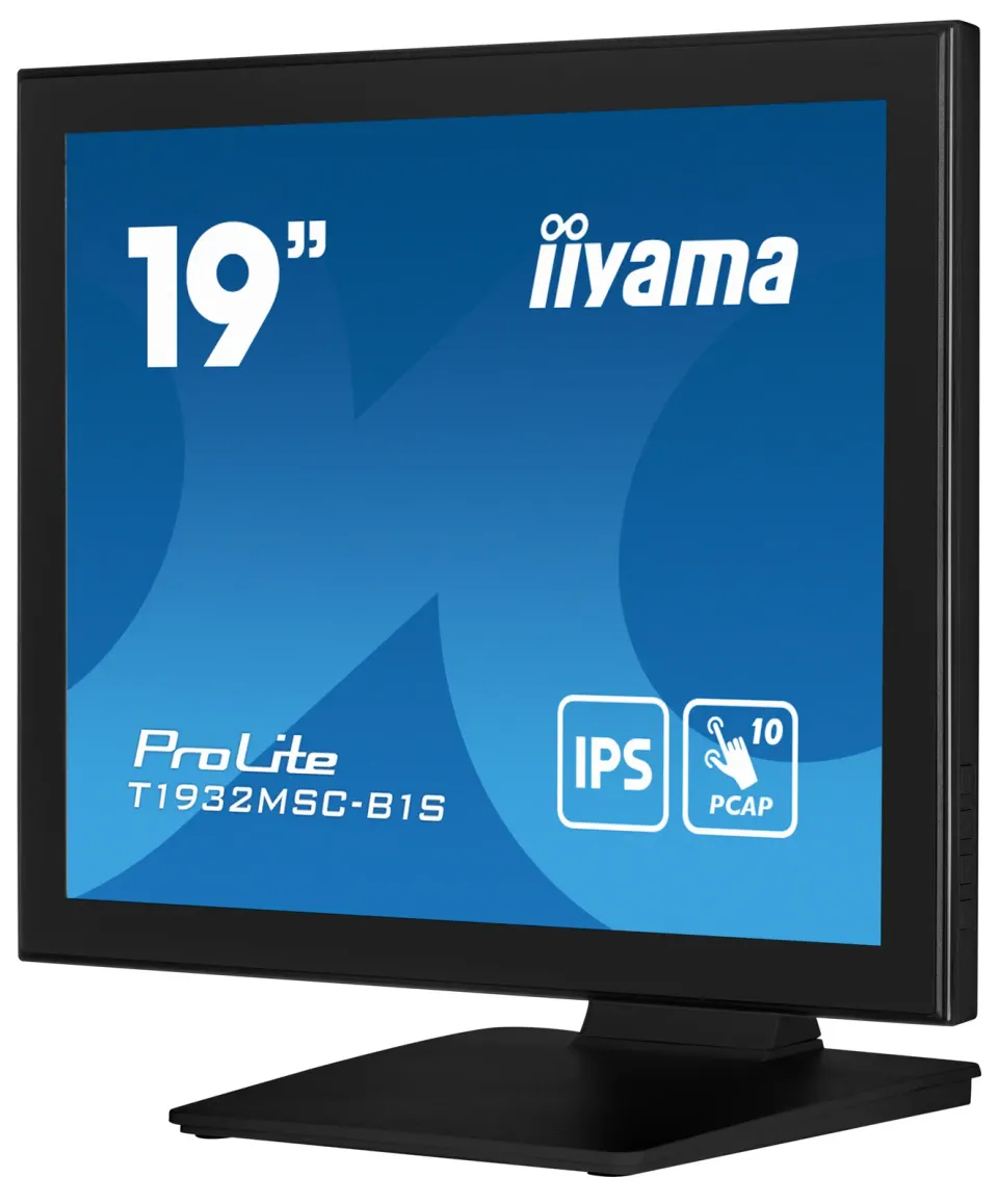 19" iiyama T1932MSC-B1S:IPS,SXGA,PCAP,HDMI,DP