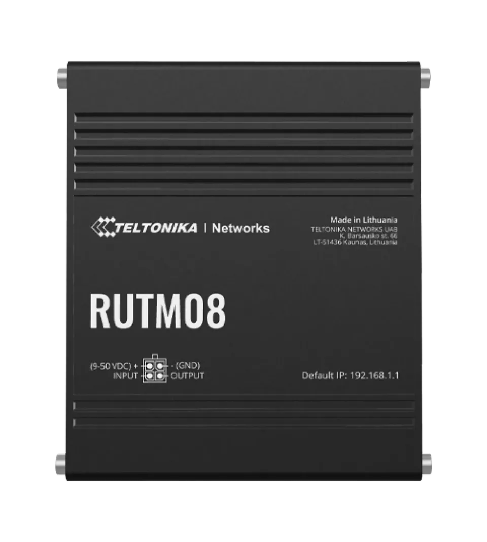 Teltonika INDUSTRIAL WIRED ROUTER - RUTM08