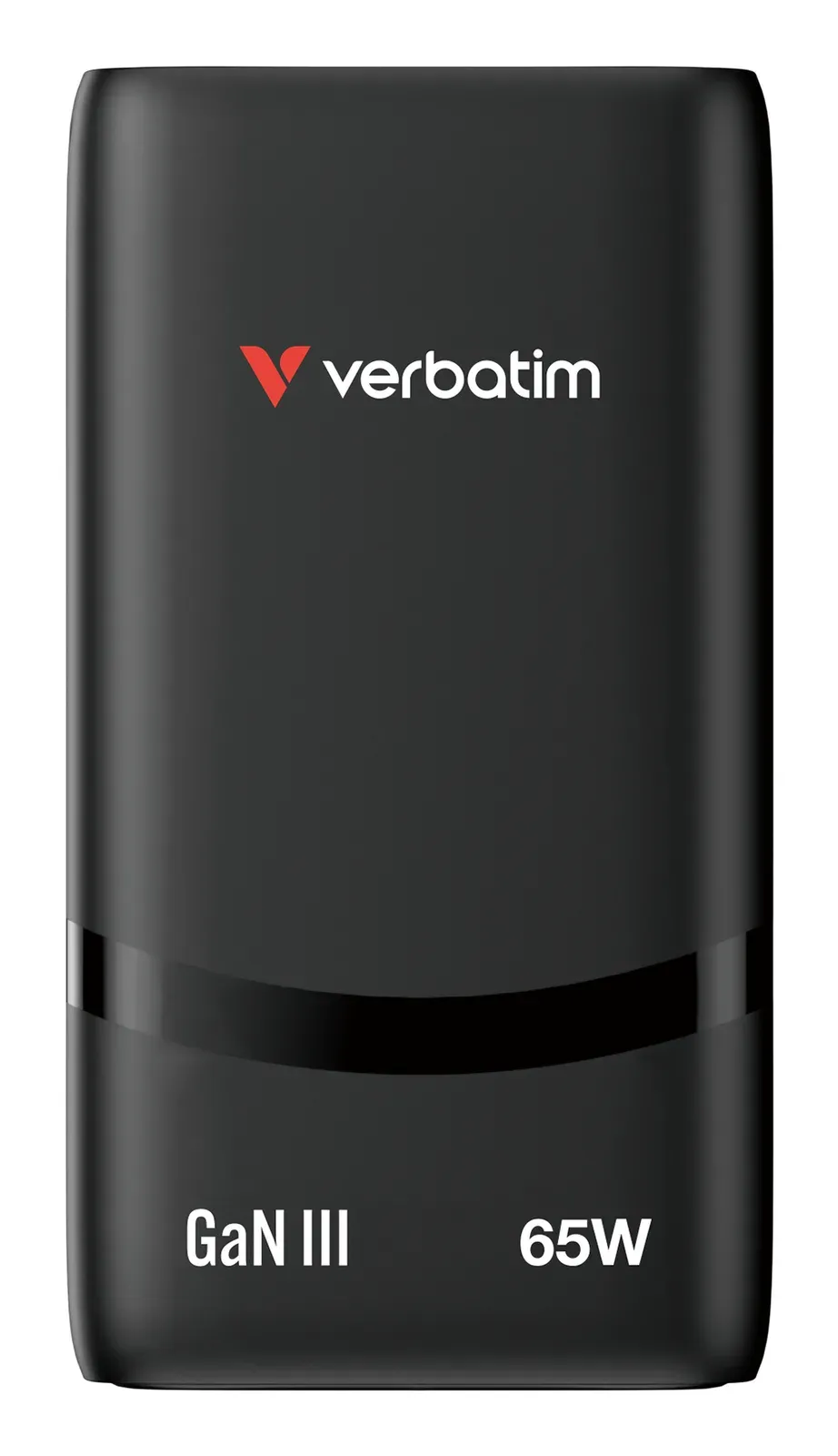 VERBATIM GaN Nabíječka Fold 'n' Go 65W, 2xUSB-C, černá