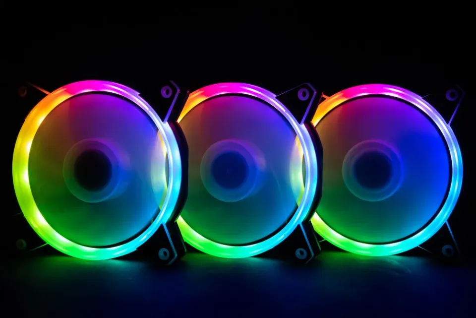 1stCOOL KIT AURA EVO 1 ARGB – 3× Dual Ring ventilátor + ARGB Nano řadič