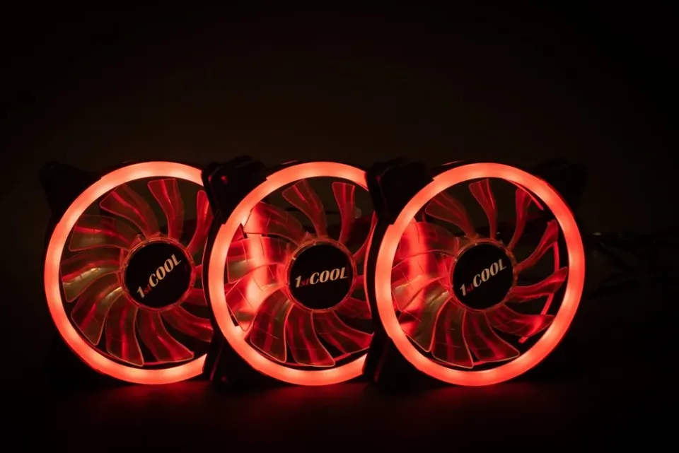 1stCOOL KIT AURA EVO 1 ARGB – 3× Dual Ring ventilátor + ARGB Nano řadič
