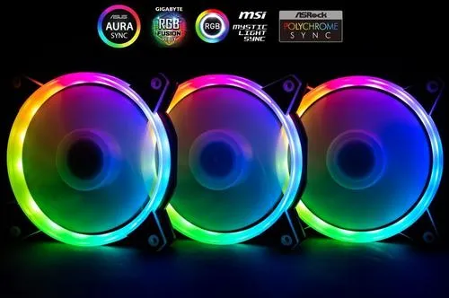 1stCOOL KIT AURA EVO 1 ARGB – 3× Dual Ring ventilátor + ARGB Nano řadič