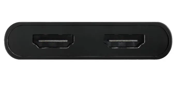 Club3D Video rozbočovač USB-C/A na 2xHDMI 2.0, Dual Monitor, 4K60Hz (M/F)